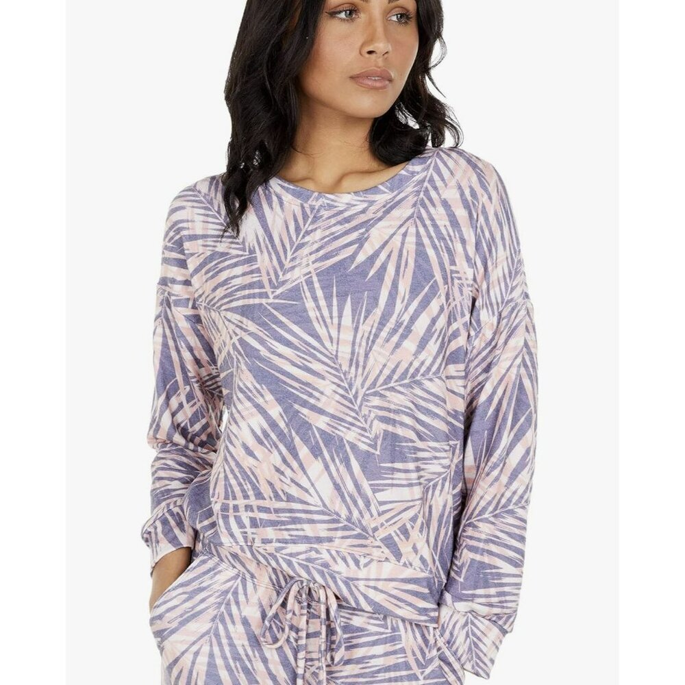 Sundry Palms Tropical Sweater Sweatshirt Sz XL NWT Comfy Soft